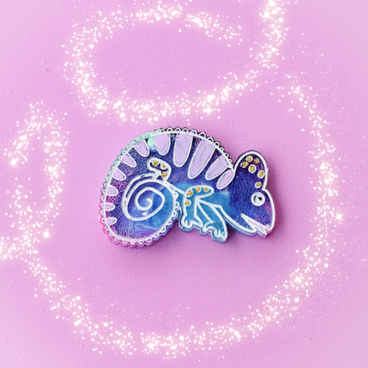 Small Panther Chameleon Pet Tag