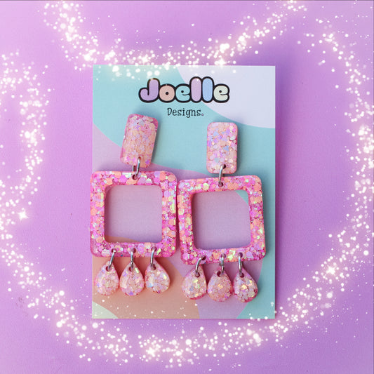 Resin Drop Earrings