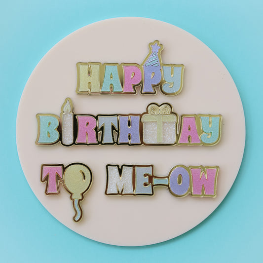 Happy Birthday to Me-ow Sign