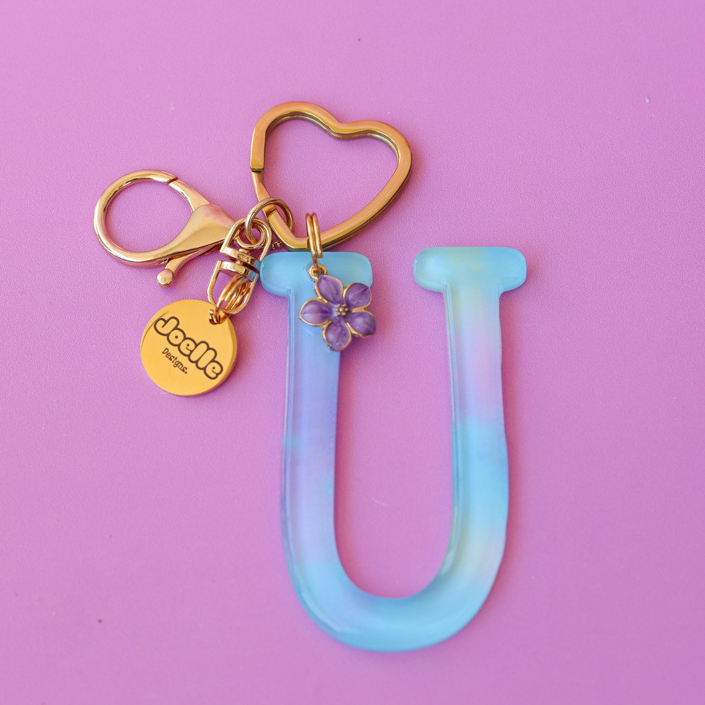 Letter Keyring