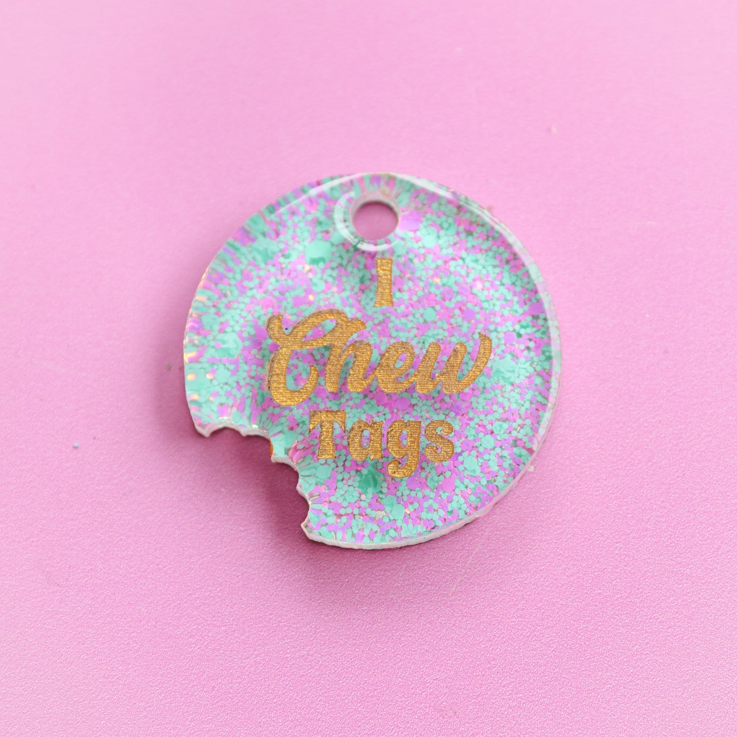I Chew Tags Slogan Collar Candy®️
