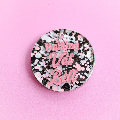 Walking Vet Bill Slogan Collar Candy®️