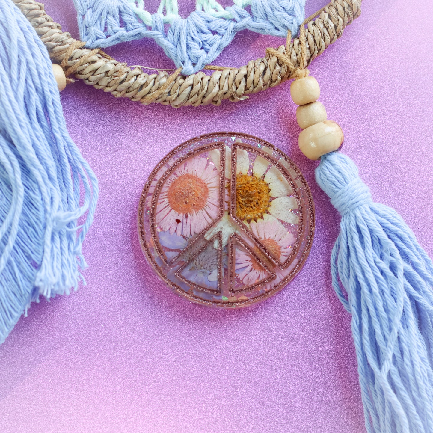 Wanderlust Medium Peace Tag