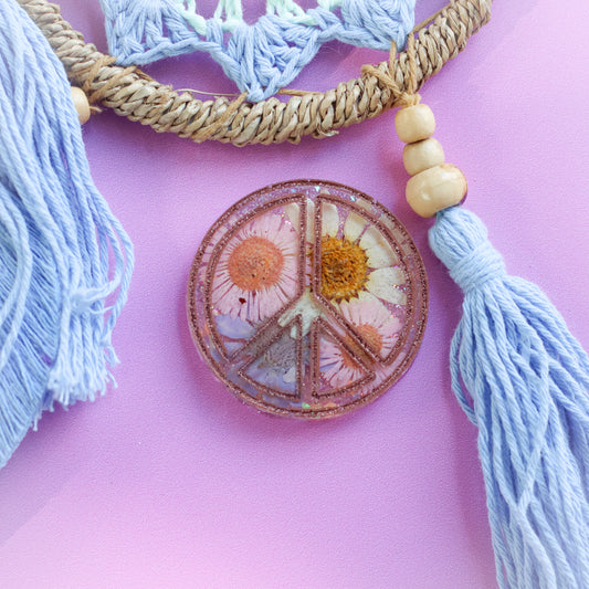 Wanderlust Medium Peace Tag
