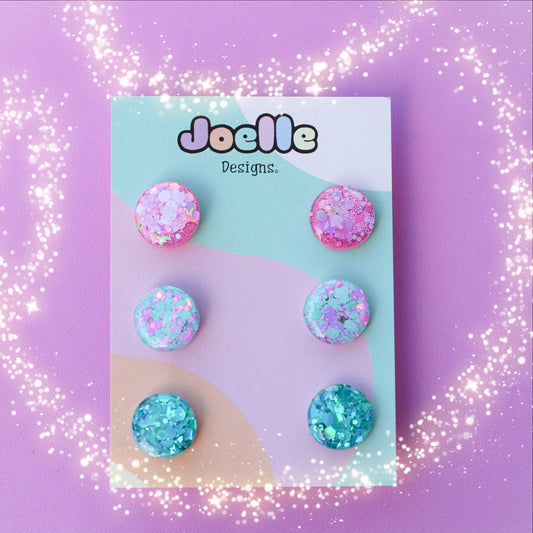 3 Pack Resin Studs