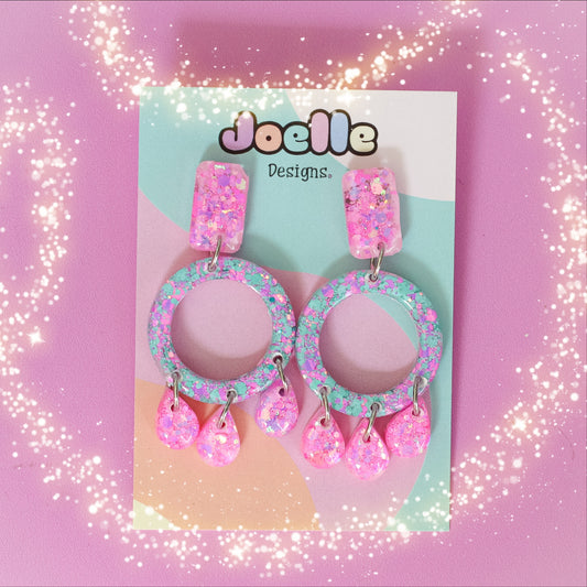 Resin Drop Earrings