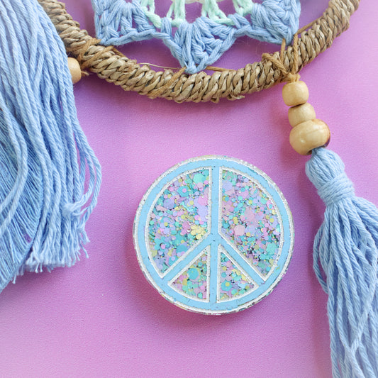 Wanderlust Medium Peace Tag