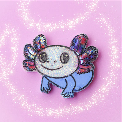 Large Axolotl Pet Tag