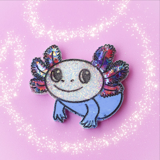 Large Axolotl Pet Tag