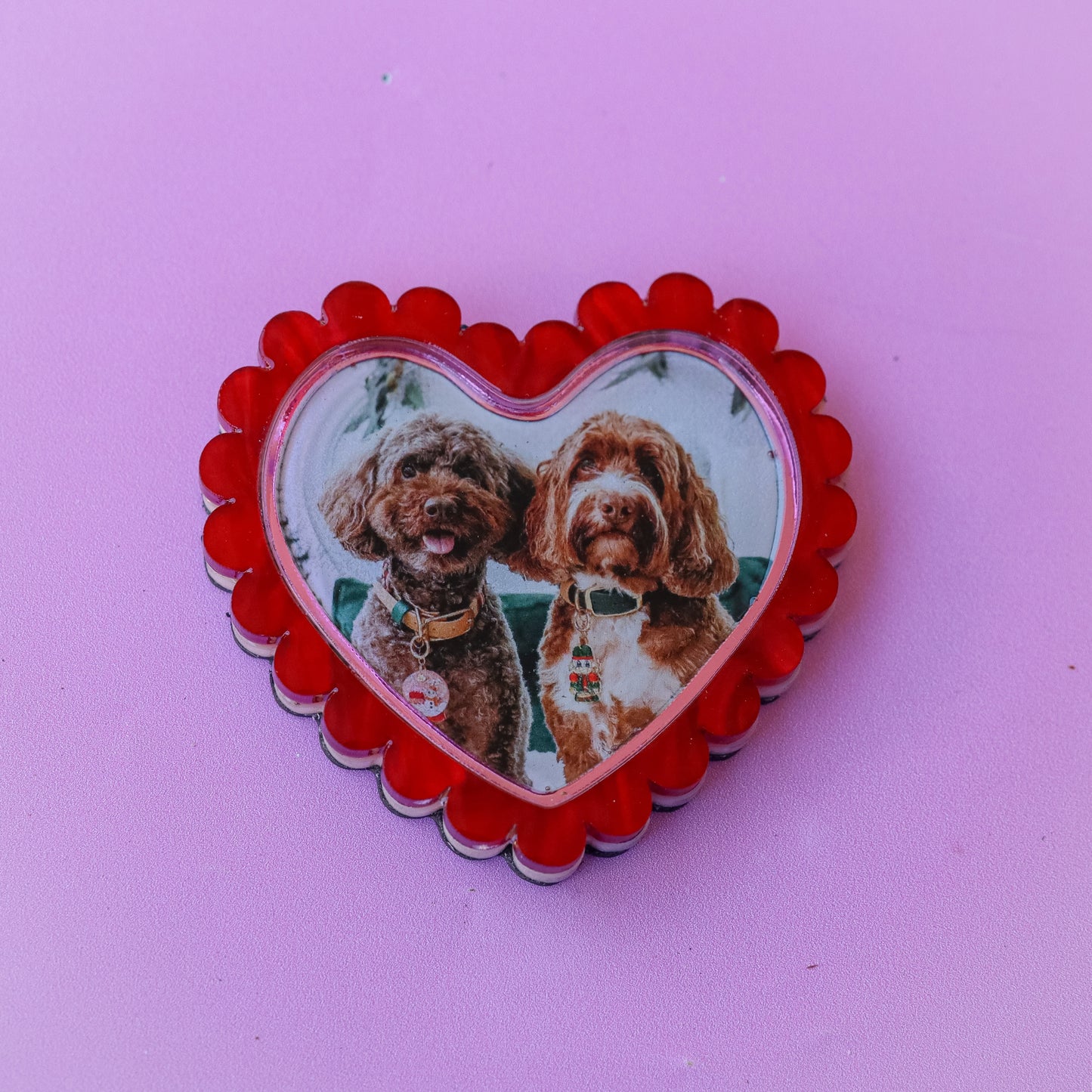 MINI Custom Photo Valentine’s Magnet