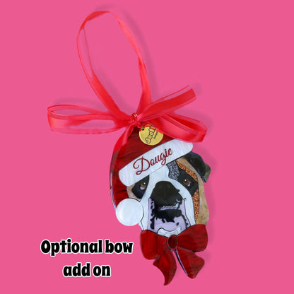 Pet Portrait Tree Decoration