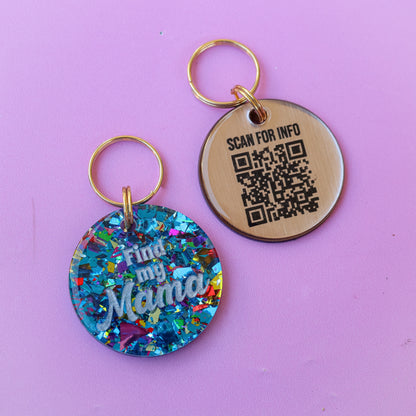 Find My Mama Slogan Collar Candy®️