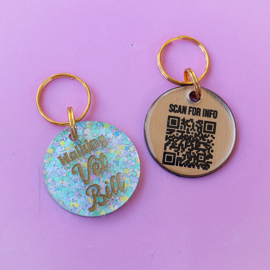 Walking Vet Bill Slogan Collar Candy™️