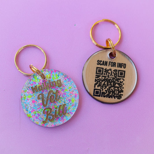 Walking Vet Bill Slogan Collar Candy™️