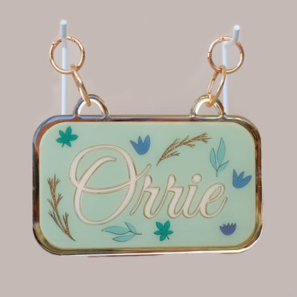Crate Name Plates