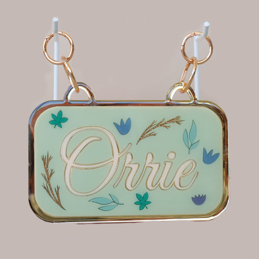 Crate Name Plates
