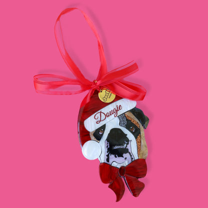 Pet Portrait Tree Decoration