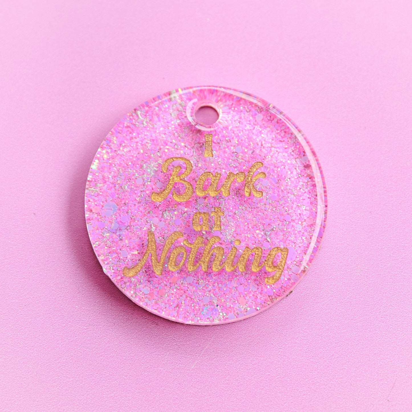 I Bark at Nothing Slogan Collar Candy®️