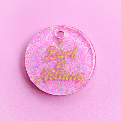 I Bark at Nothing Slogan Collar Candy®️