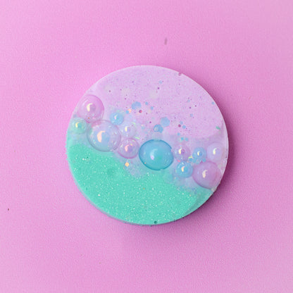 Large Pastel Circle Shaped Tag