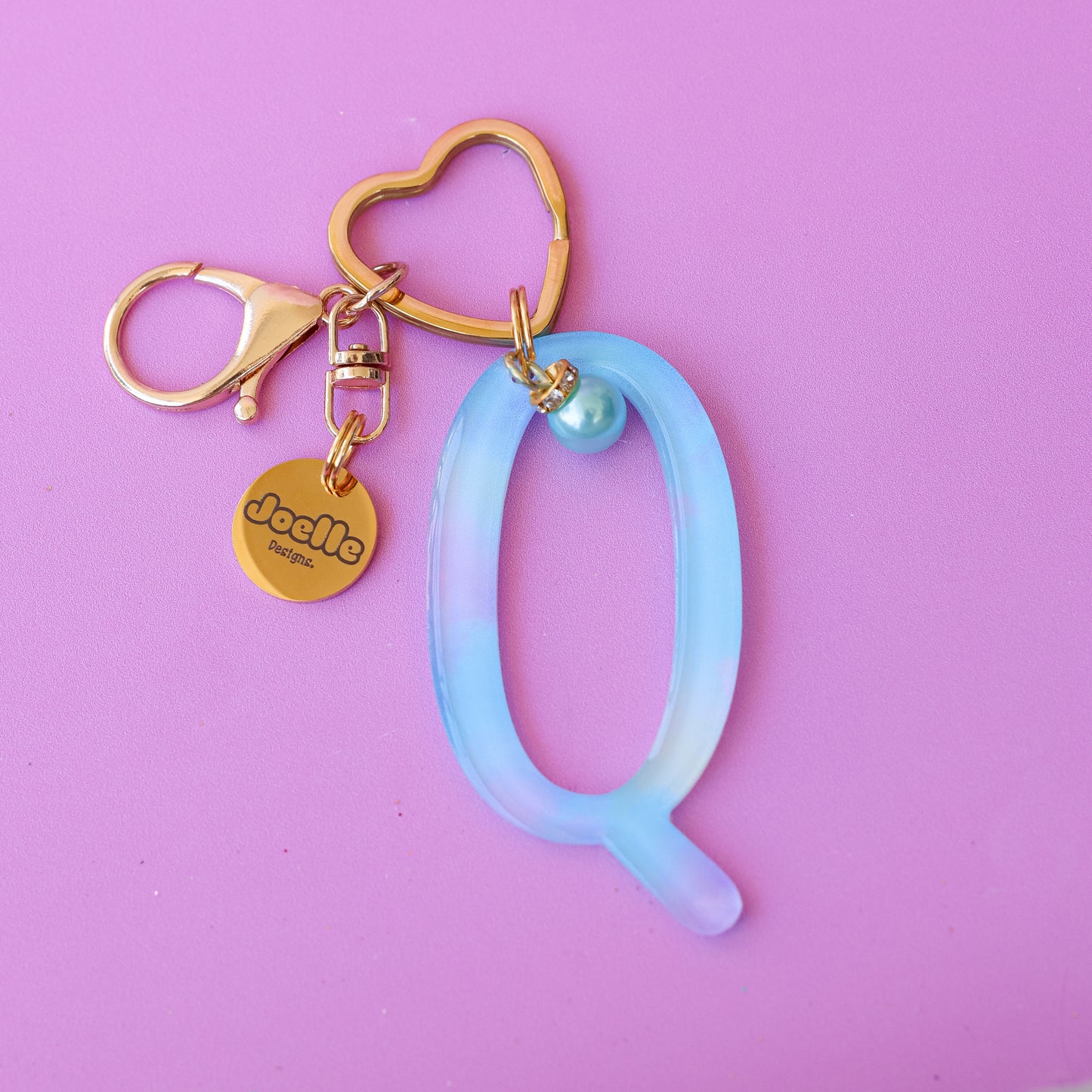 Letter Keyring