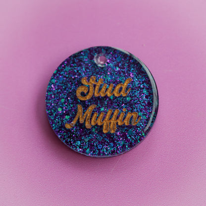 Stud Muffin Slogan Collar Candy®️