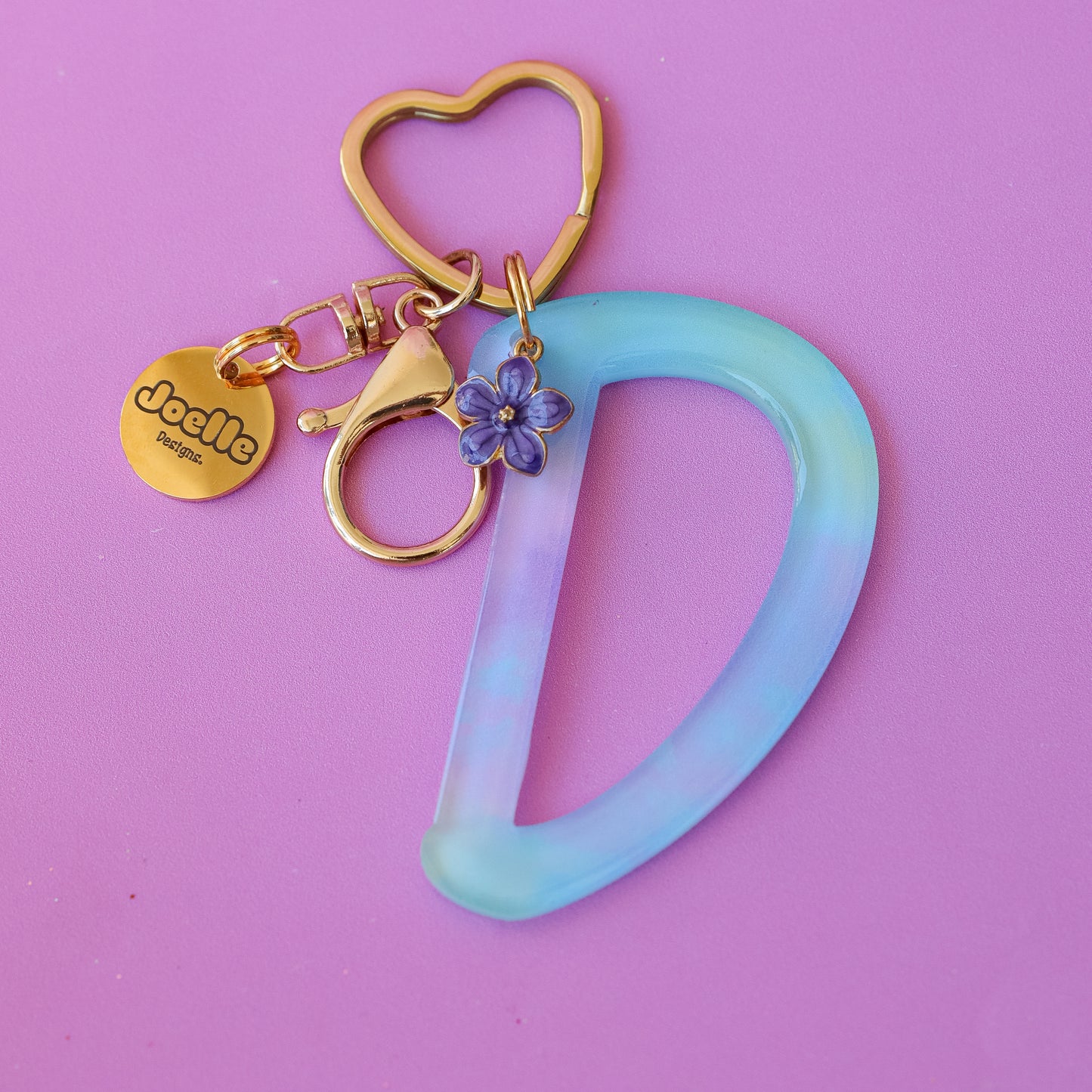 Letter Keyring
