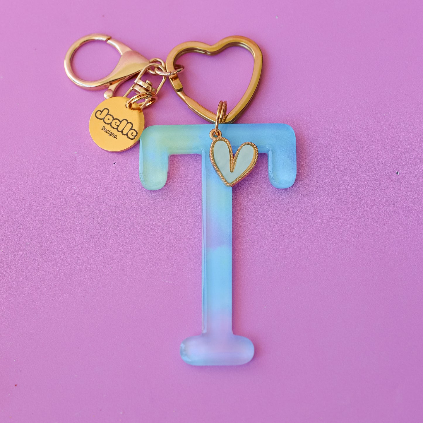 Letter Keyring