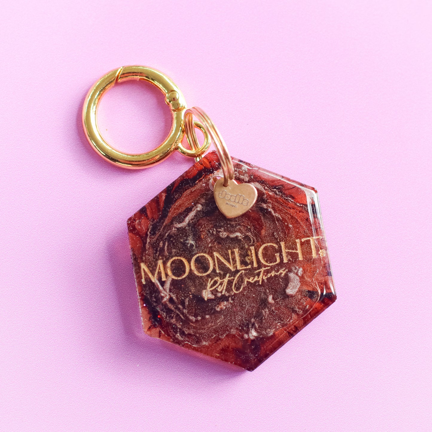 Custom Business QR Keyring