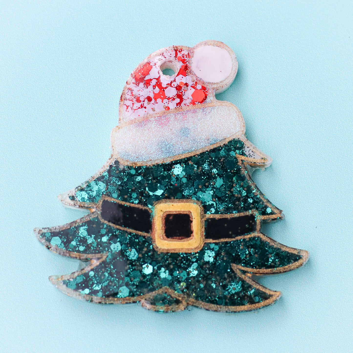 Christmas Tree Pet ID Tag/Keyring
