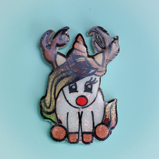 Reindeercorn Pet ID Tag/Keyring