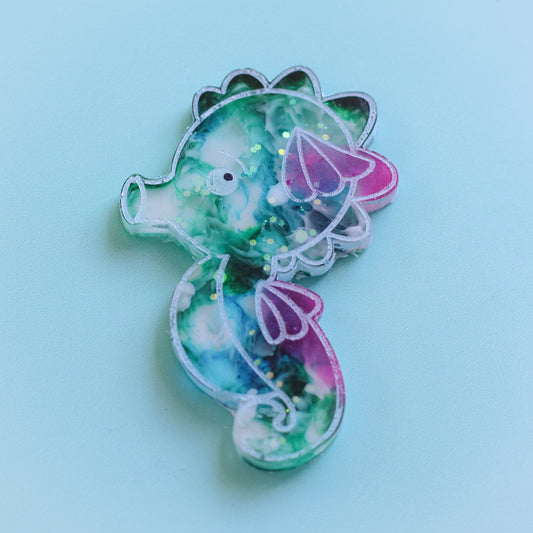 Large Seahorse Tag
