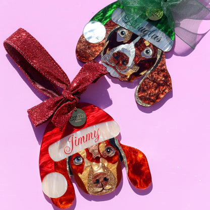 Pet Portrait Tree Decoration