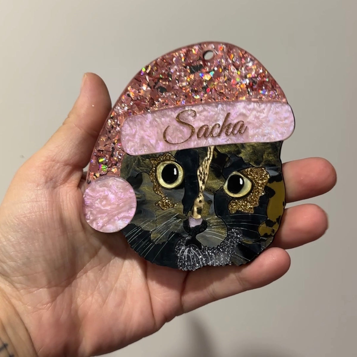Pet Portrait Tree Decoration