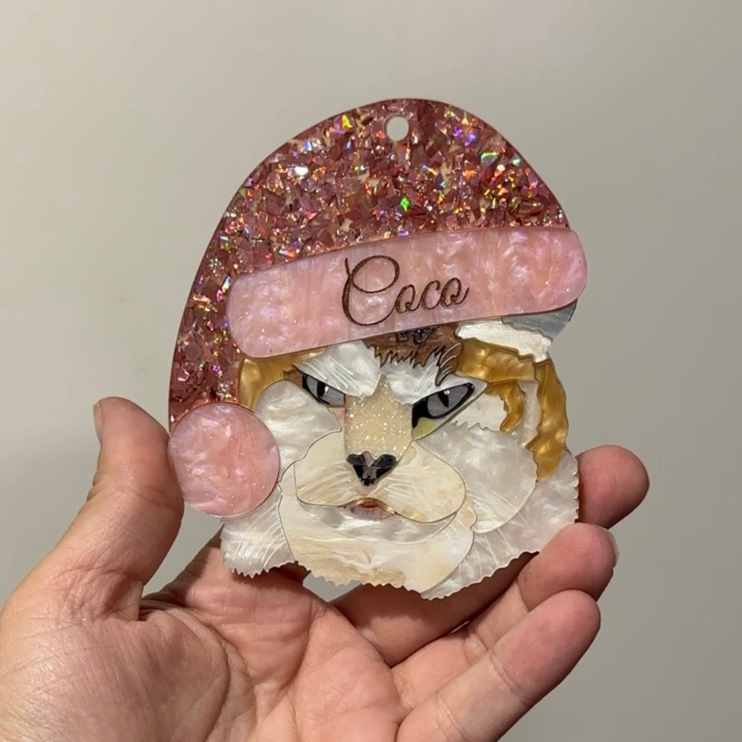 Pet Portrait Tree Decoration