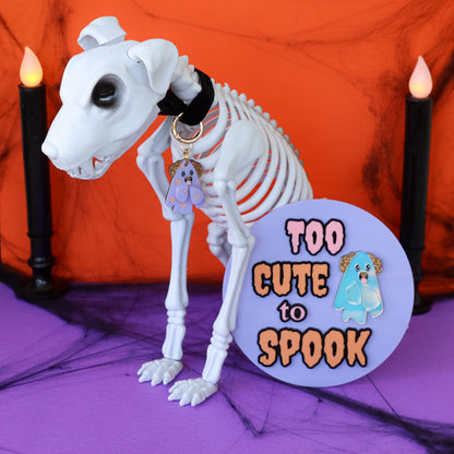 Floral Outfit Dog Ghostie Collar Candy®️