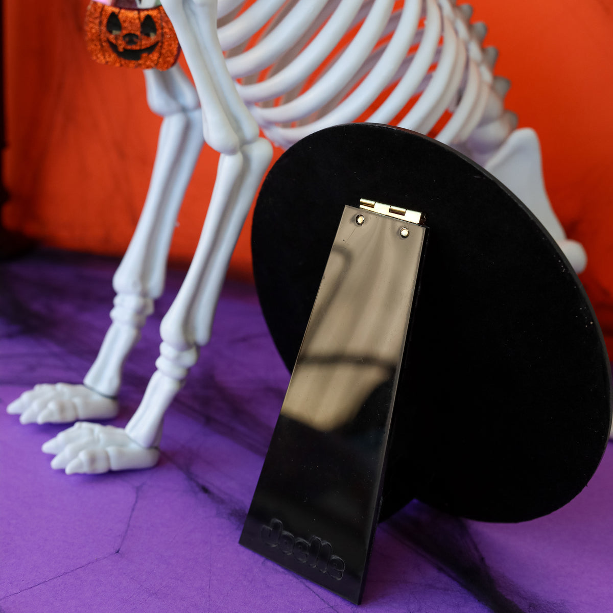 Too Cute to Spook Sign (glow in the dark)