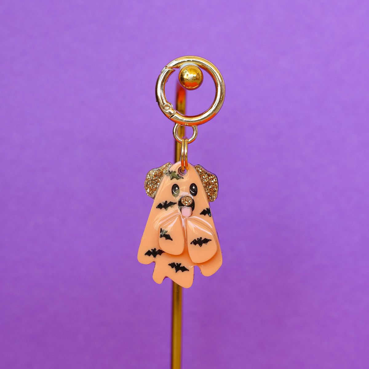 Bat Outfit Dog Ghostie Collar Candy®️