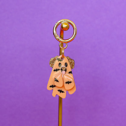 Bat Outfit Dog Ghostie Collar Candy®️