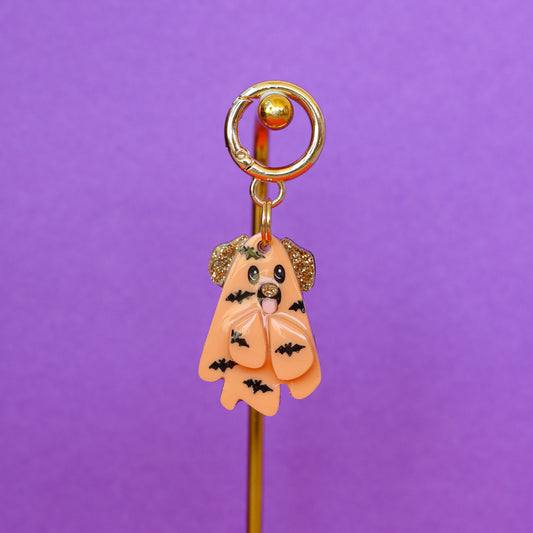 Bat Outfit Dog Ghostie Collar Candy®️