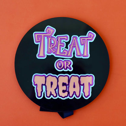Treat or Treat Sign