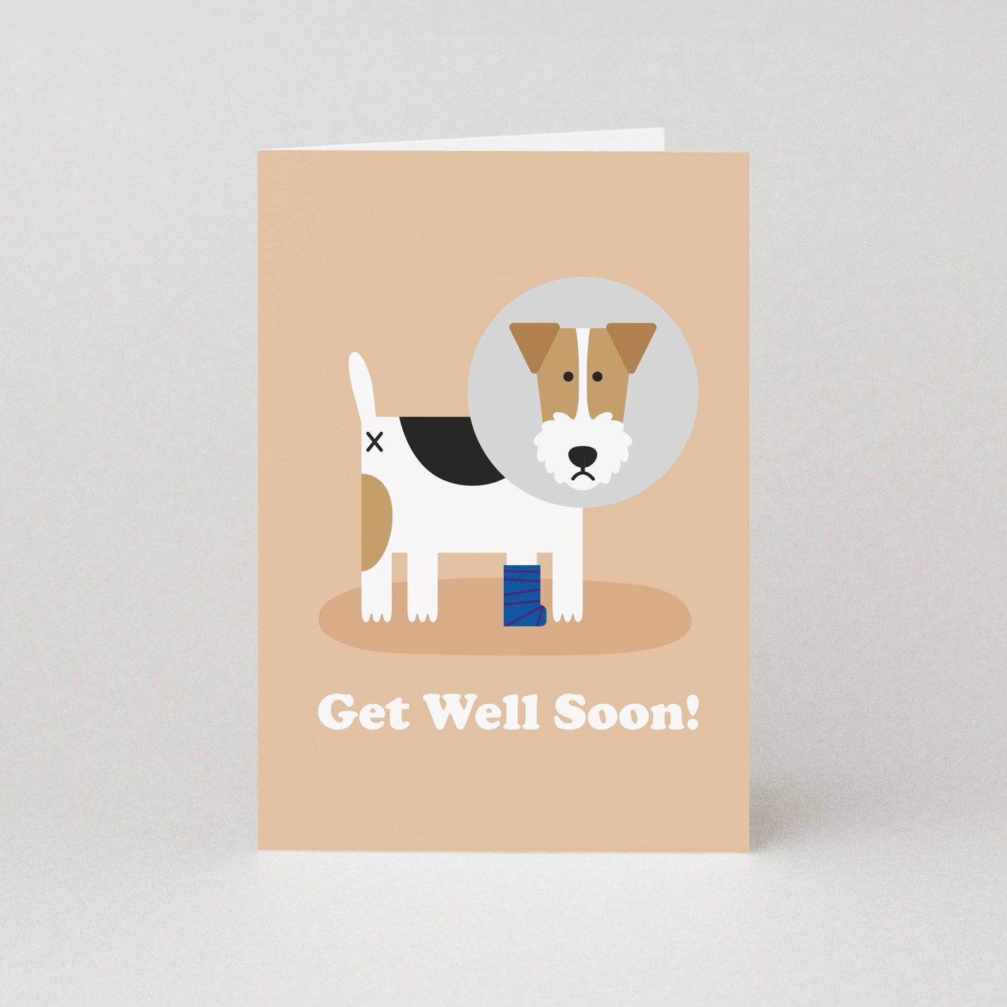 Dog Get Well Soon Card | Pet Get Well Soon Card | Dog Card