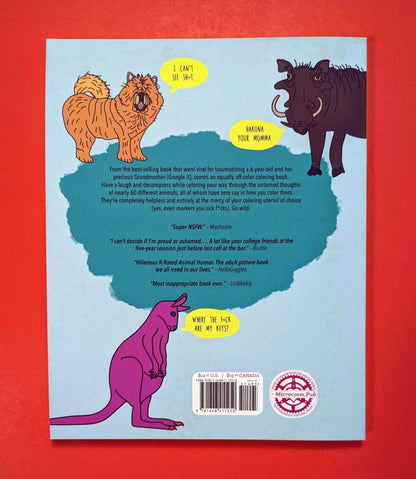 If Animals Could Talk: An Adult Coloring Book for Adults