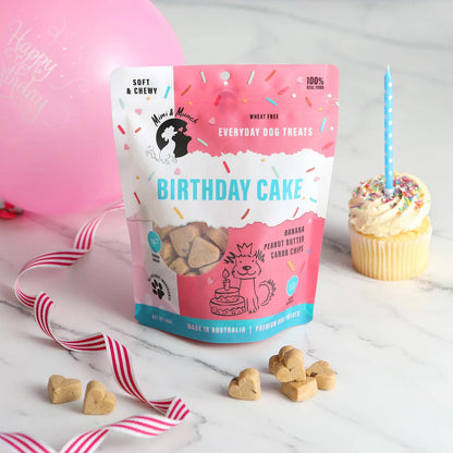 Mimi & Munch Birthday Cake Soft & Chewy Natural Dog Treats